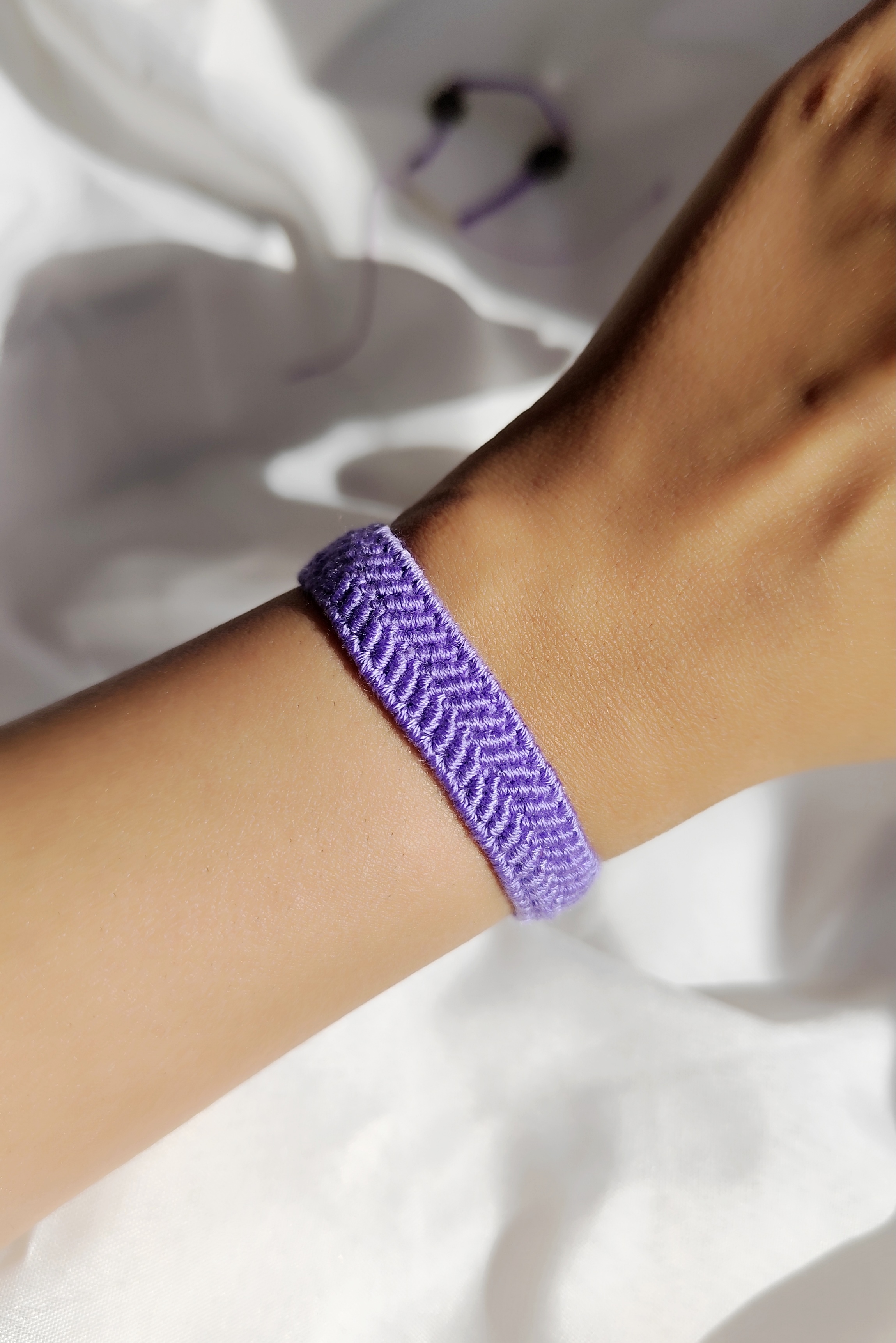 دستبند الفا بافی،قابل سفارش در رنگ دلخواه